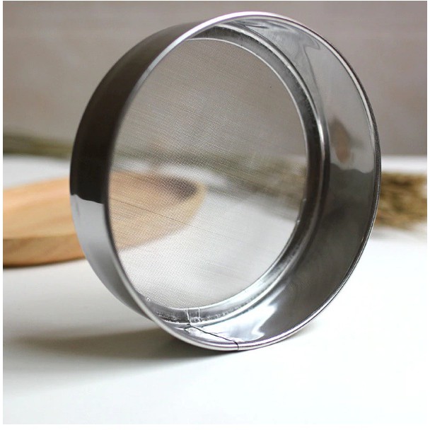 Rây bột / sàng bột inox 15cm