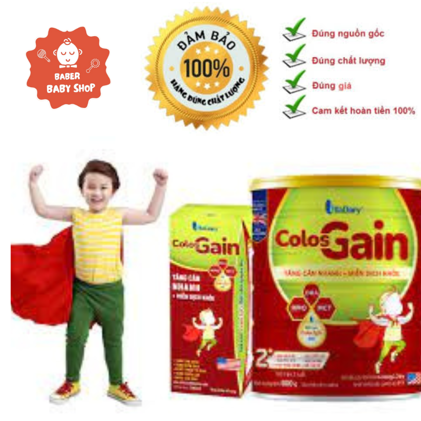 Sữa Bột Colosgain 0+ 800g.