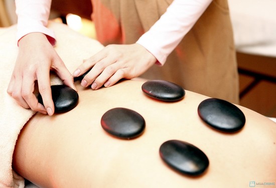 Đá nóng massage hình ovan size 8x6cm