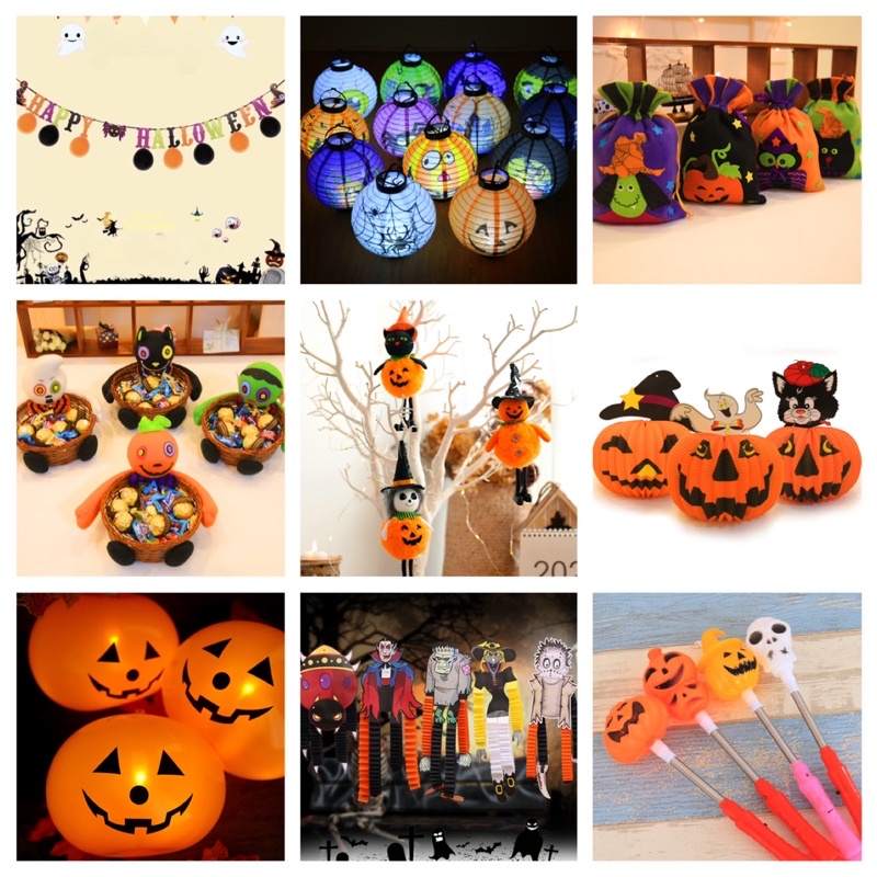 Trang trí halloween nhiều mẫu mới
