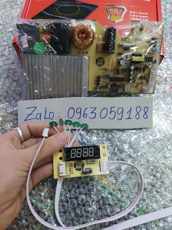 Bo bếp từ cảm ứng 5 nút - giá 1 bo