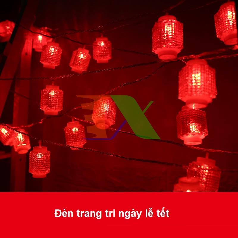 [HẾT HÀNG][HẾT HÀNG][HẾT HÀNG] Đèn lồng trang trí nhấp nháy, đèn led trang trí led dây (5m)