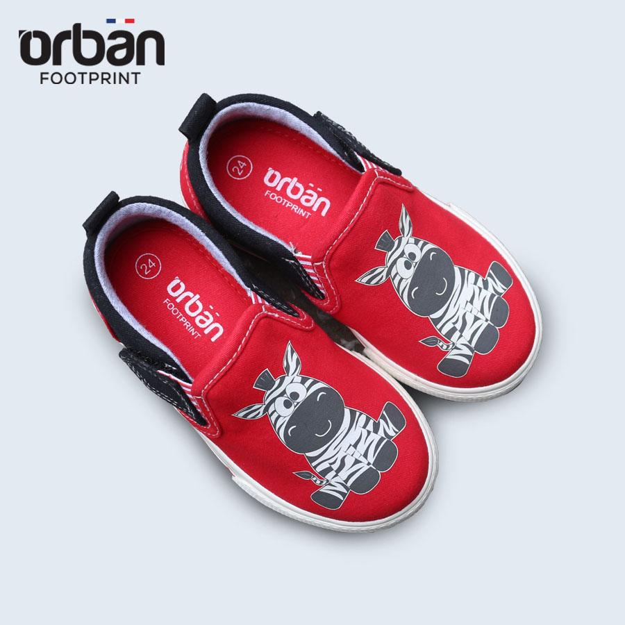 Giày Slipon bé trai Urban UB1902 đỏ