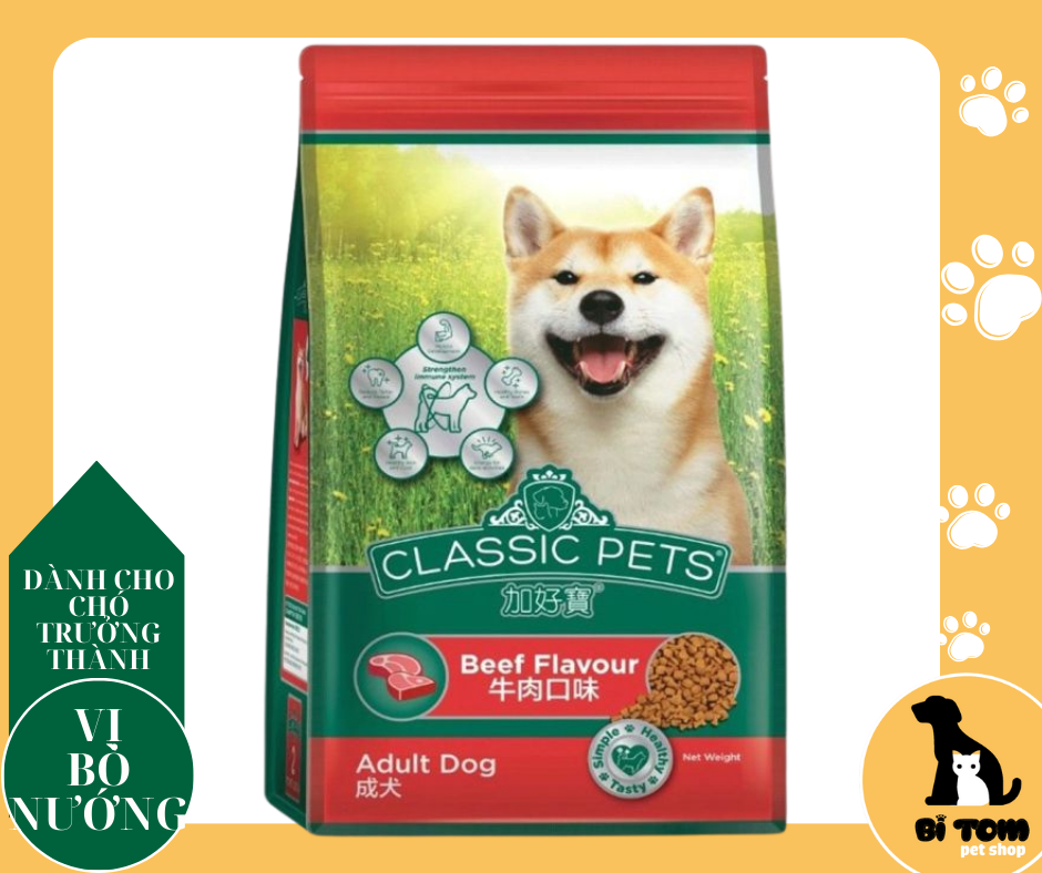 Dry food Classic Pets Adult Dog Beef Flavour