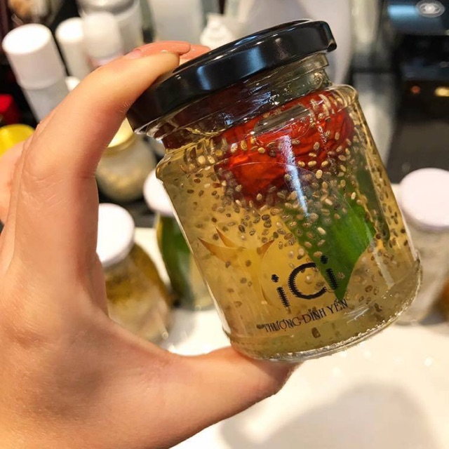 Combo 20 hũ thuỷ tinh 150ml nắp thiếc chưng yến, đựng bột trà, gia vị