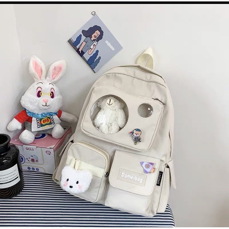 Balo ulzzang chống nước thời trang B101