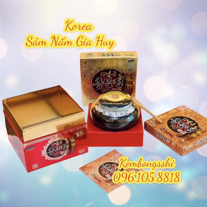 Cao hồng sâm kanghwa hàn quốc, hũ 1kg