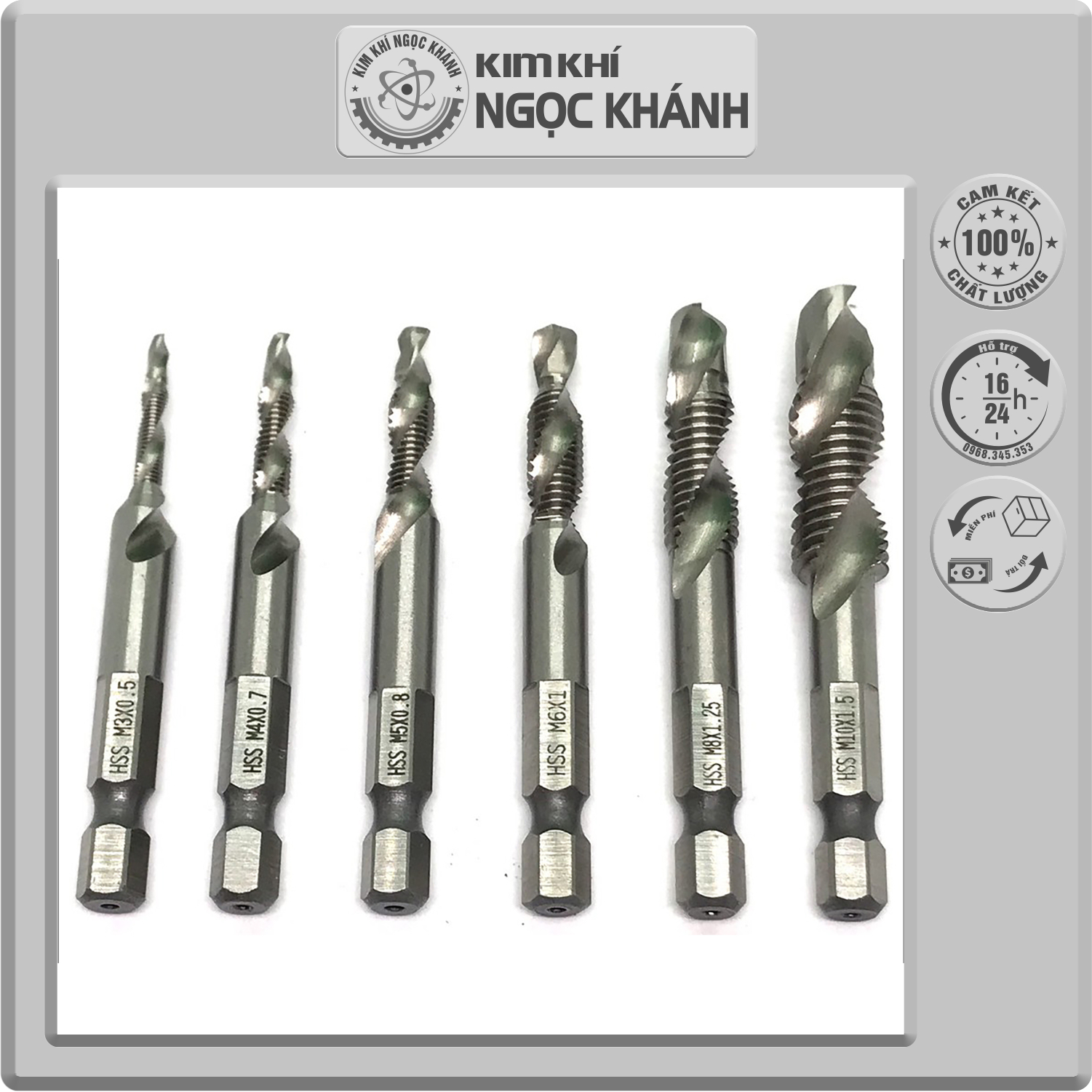 Mũi Khoan Taro Ren (M3-M10) Có Bán Lẻ