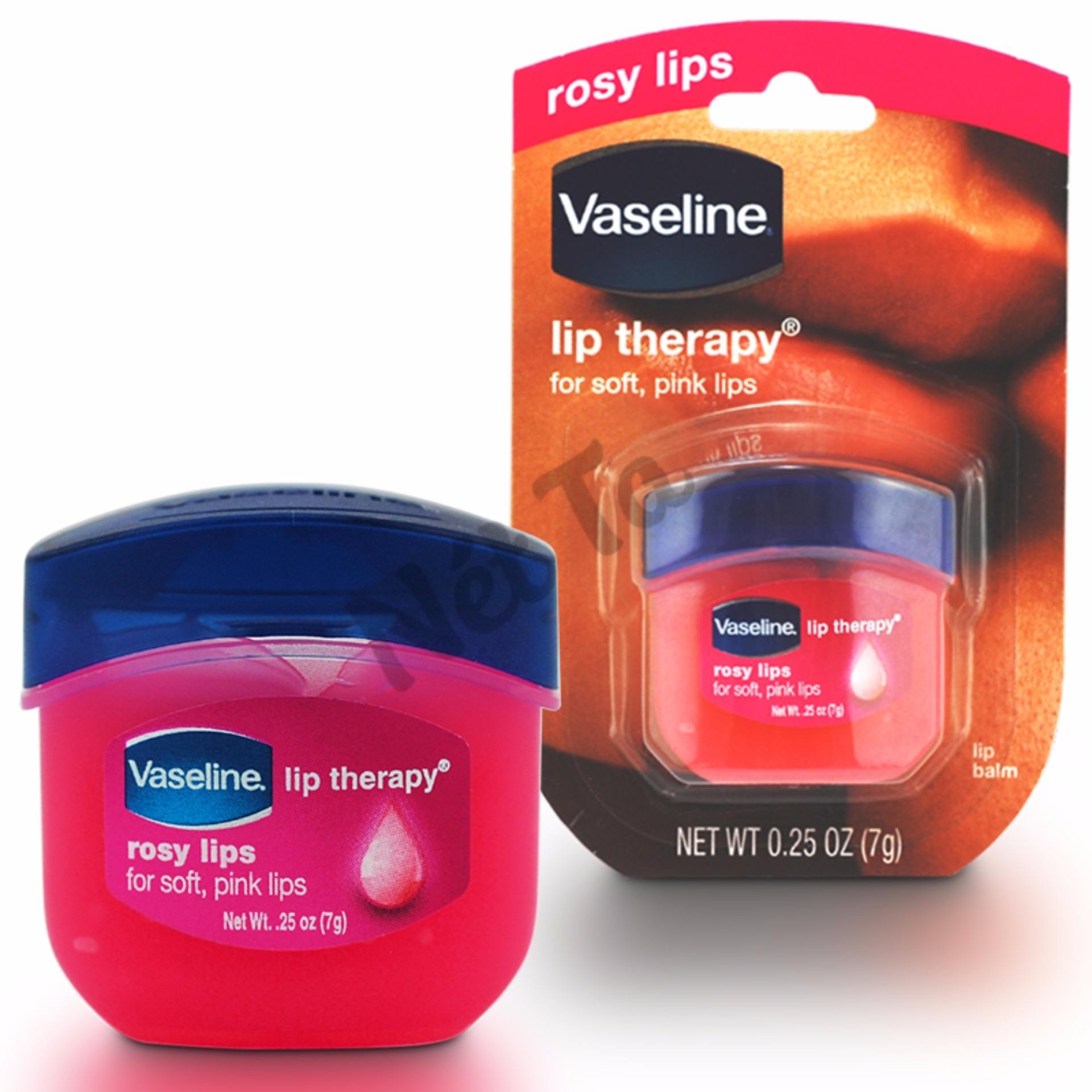 2 son dưỡng môi vaseline - dưỡng ẩm -hồng môi tự nhiên-chống nứt nẻ môi