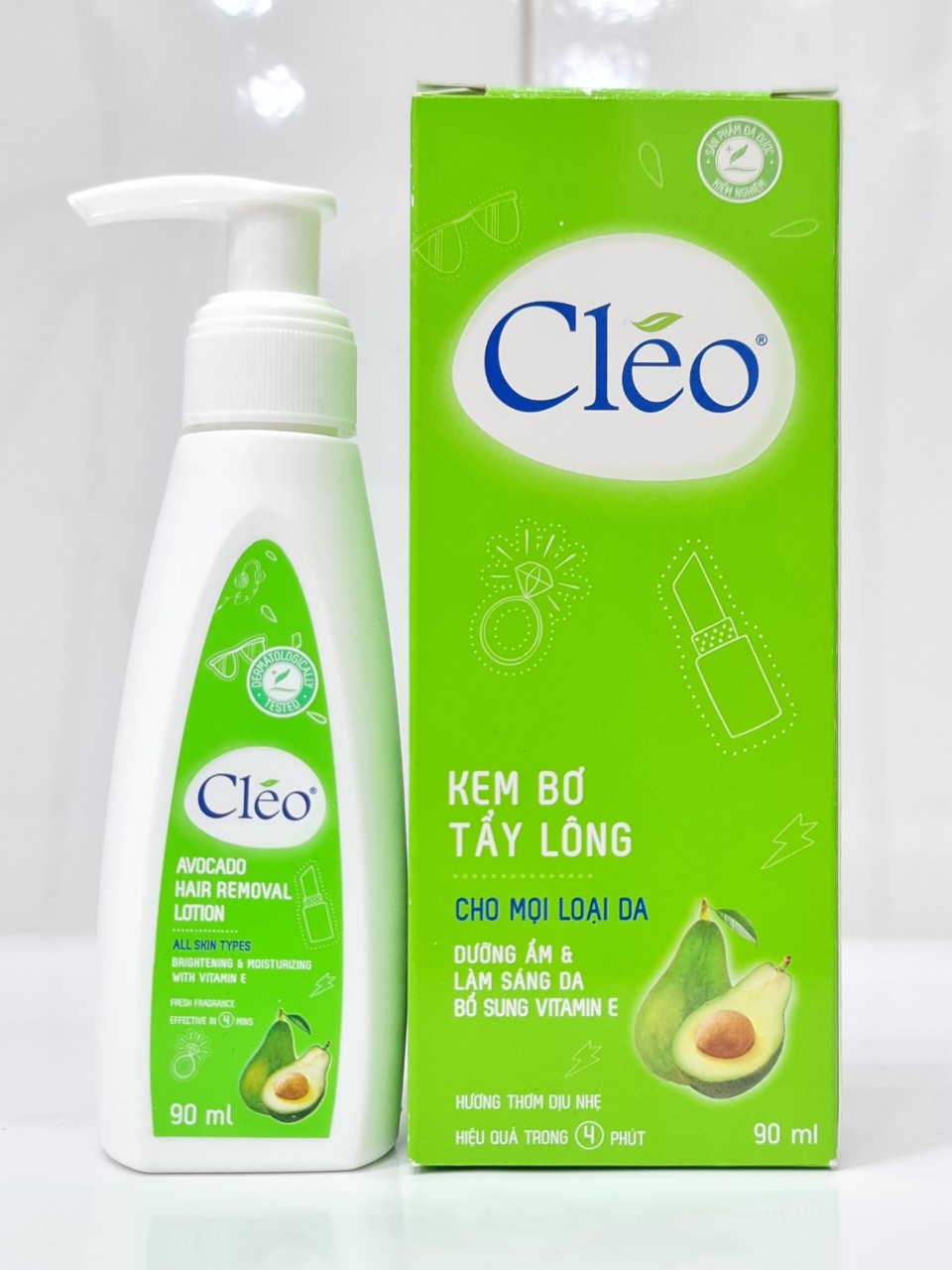 Kem Bơ Tẩy Lông CLEO 50g