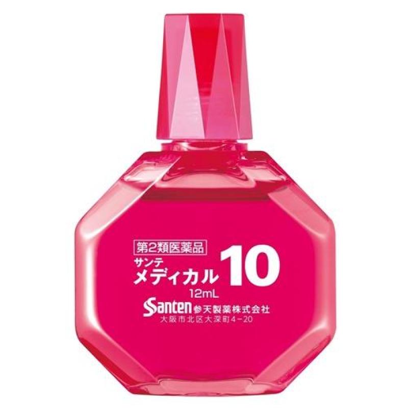 Thuốc Nhỏ Mắt Giúp Sáng Mắt, Loại Bỏ Mắt Đỏ và Kích Ứng Mắt Sante Beauty Eye 12ml Nhật Bản