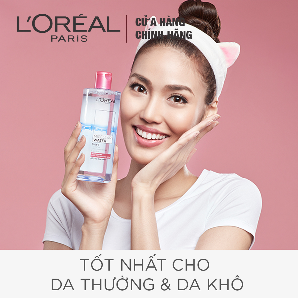 Nước Tẩy Trang L'Oreal Micellar Water 400ml