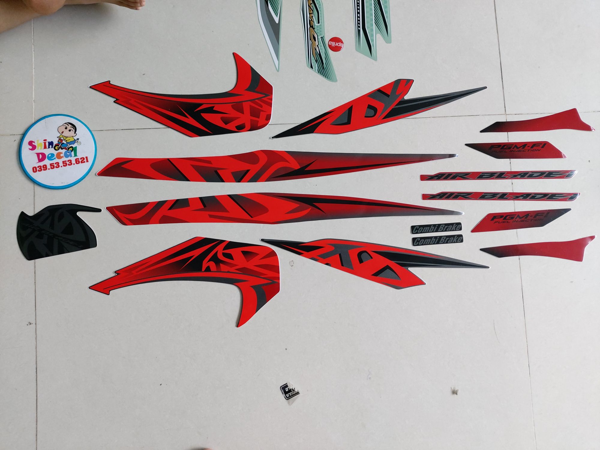 Tem lụa airblade thái