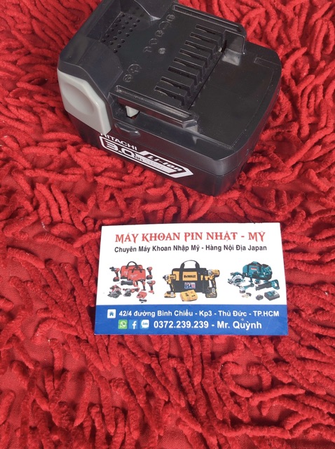 [HCM]Pin đóng mới hitachi 18v 3A
