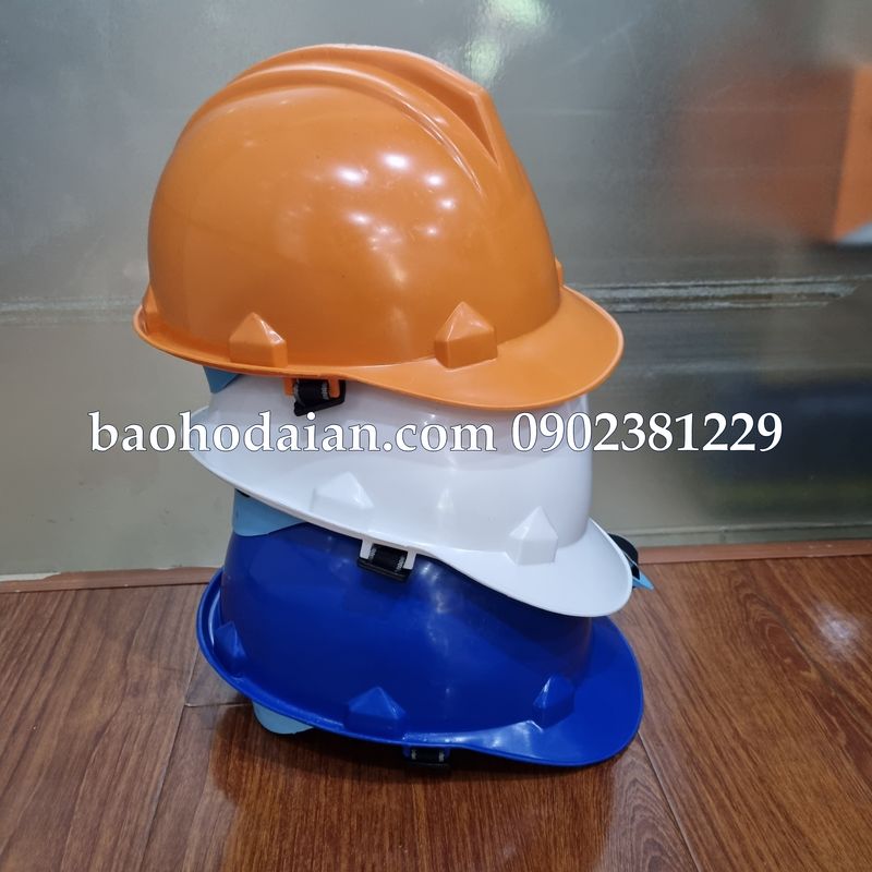 Nón bảo hộ công nhân đuôi gài N004