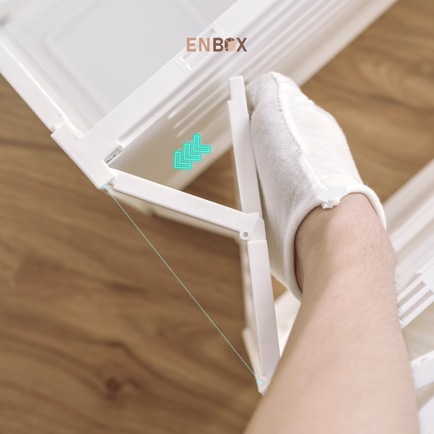 Tủ Giày Độc Thân Enbox Chứa 20 Đôi Giày Dép