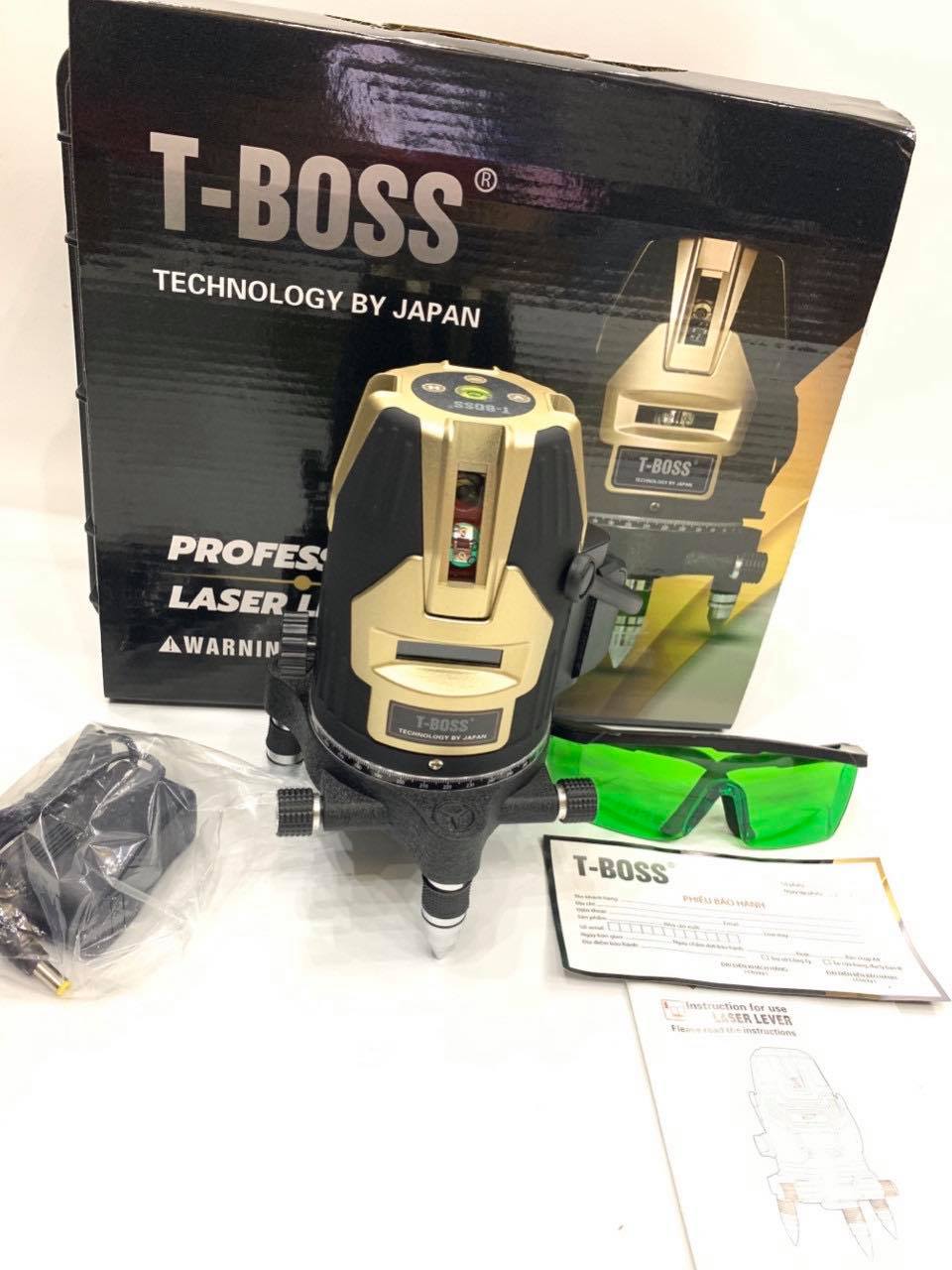 Máy laze 5 tia xanh t-boss đẹp