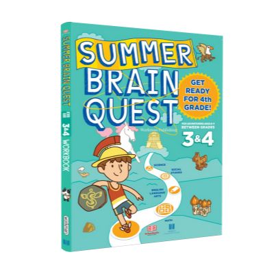 Sách Summer Brain Quest 3&4 - Á Châu Books ( 8 - 9 tuổi )