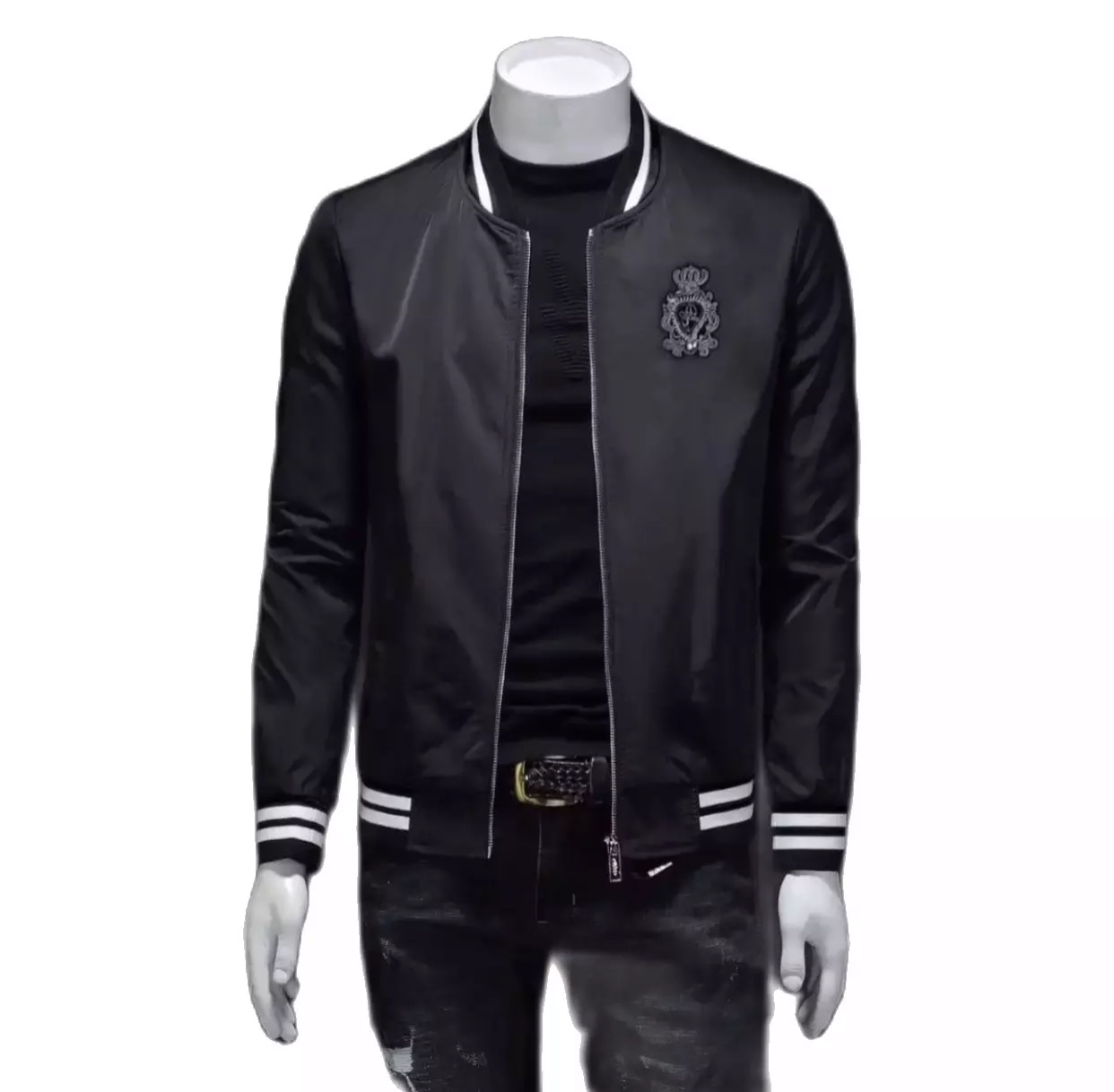 [HCM]ÁO KHOÁC BOMBER NAM THÊU LOGO PHONG CÁCH TUỔI TEEN SIÊU CHẤT BAO NGẦU