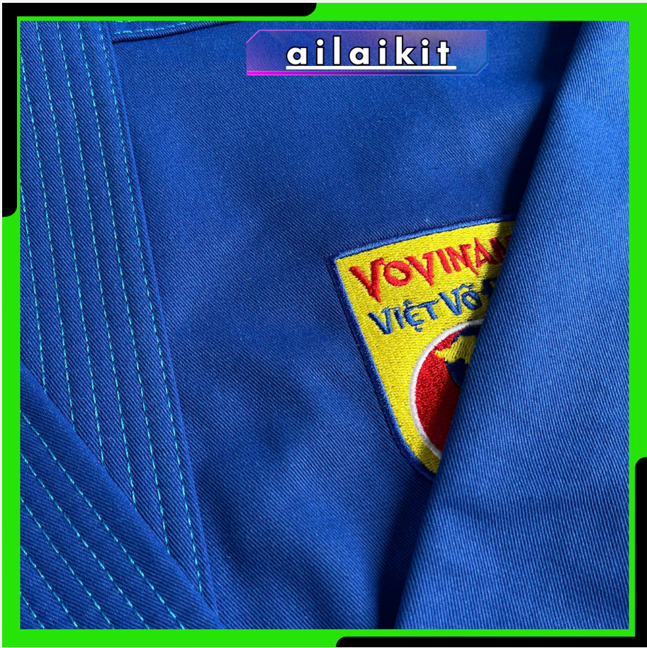 VÕ PHỤC VOVINAM COTTON | Đồ võ vovinam 100% cotton cao cấp siêu dày, hàng xuất khẩu dành Cho HLV, võ sư vovinam