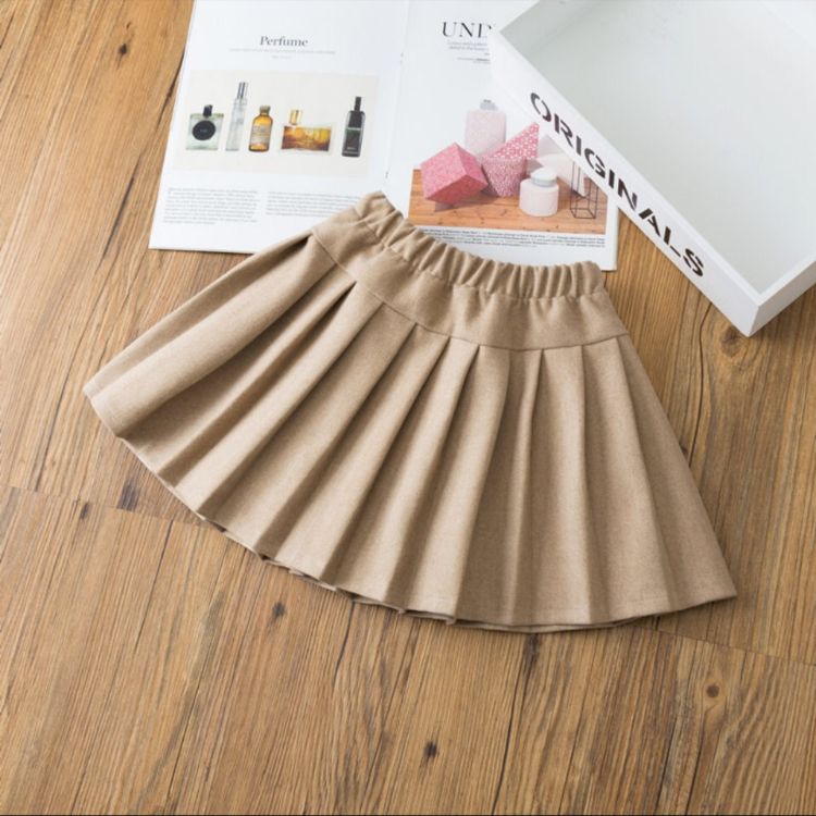 chân váy xếp ly bé gái - cv001