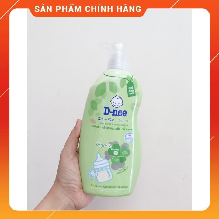 Nước Rửa Bình Sữa Chai Dnee Organic Thái Lan - 620ML