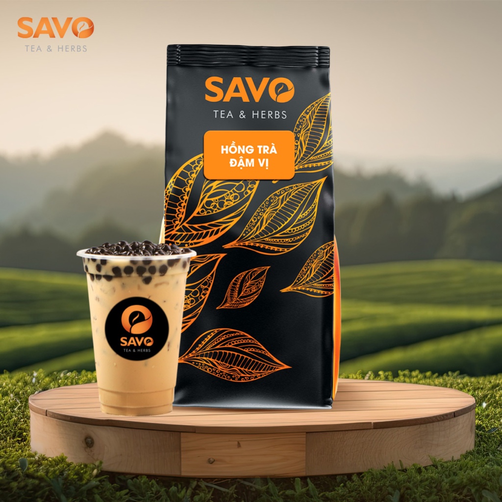 Hồng trà Đậm Vị SAVO - Túi 500g