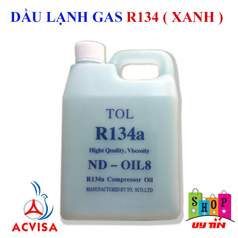 Combo 3 Dầu Lạnh Gas R134 Can Xanh