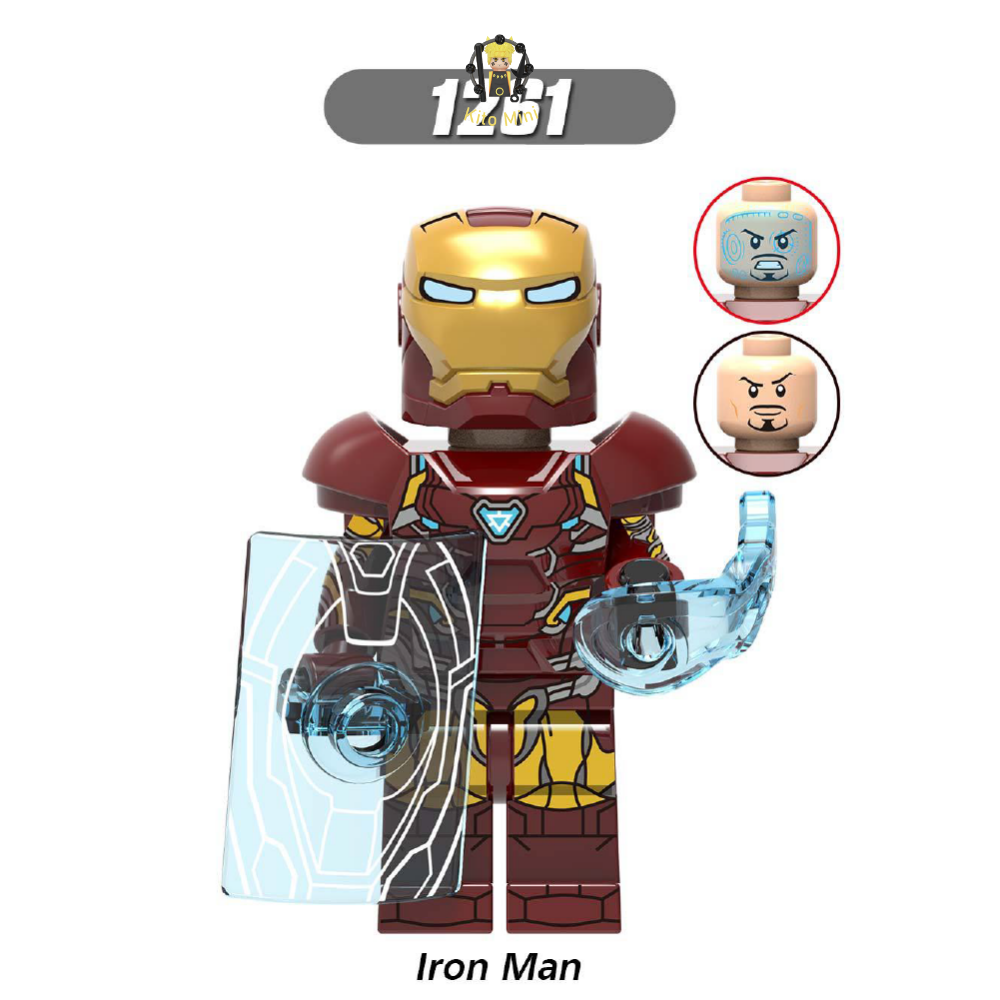 Minifigure Marvel Siêu Anh Hùng Avengers Endgame Đồ Chơi Lắp Ráp X0258