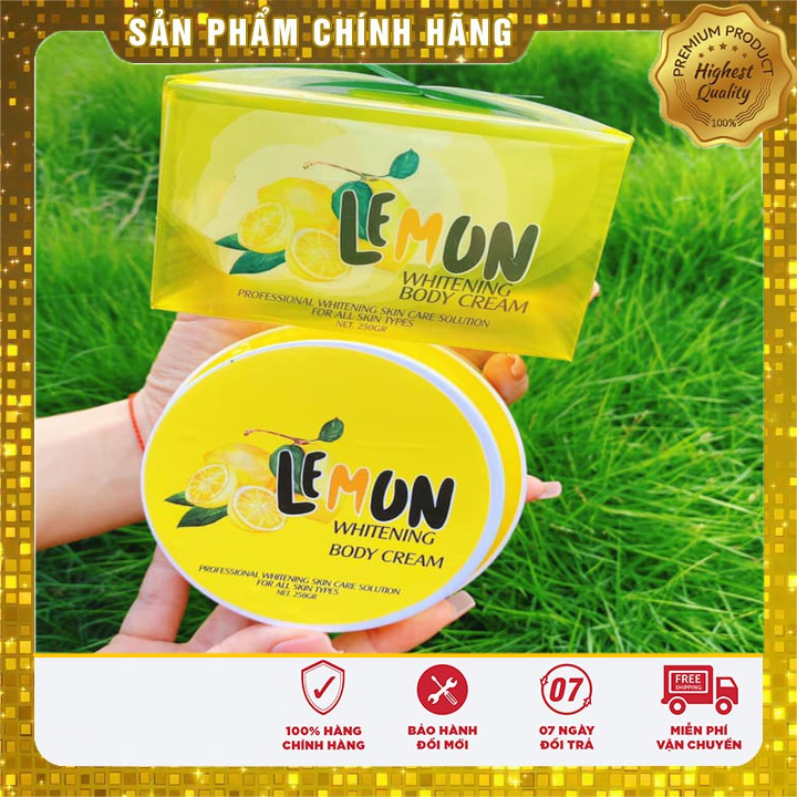 [Chính Hãng] Kem Body Lemon chanh 2020
