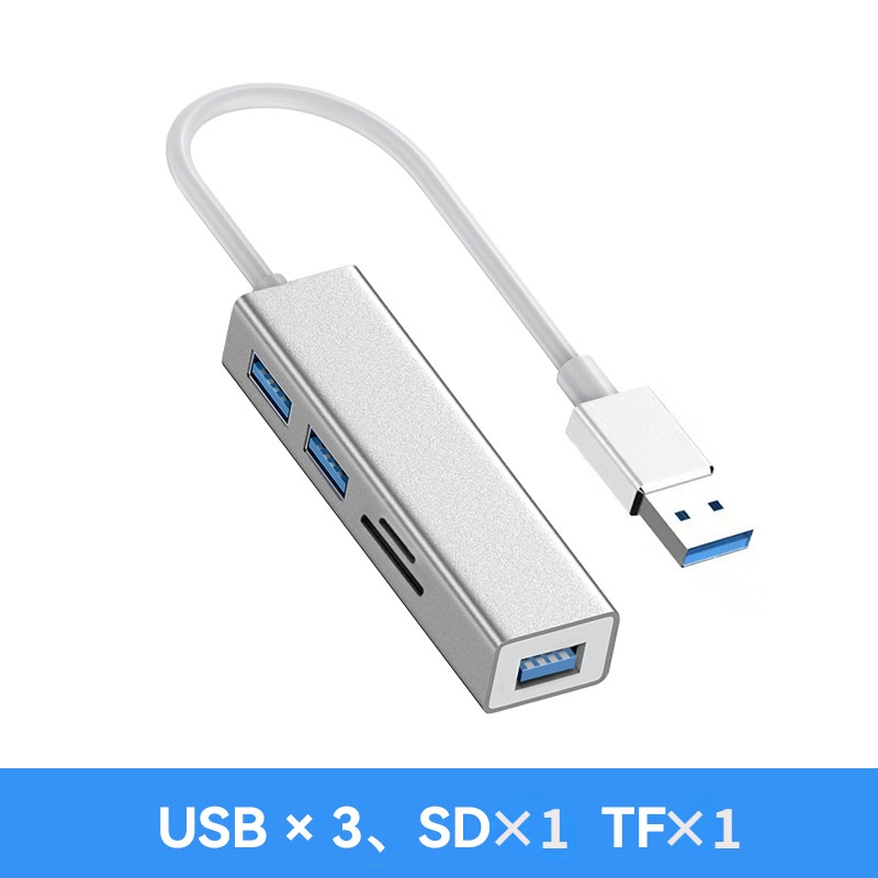 Cáp chuyển đổi từ type c sang 4 cổng usb - bộ chia cổng hub usb và hub type c