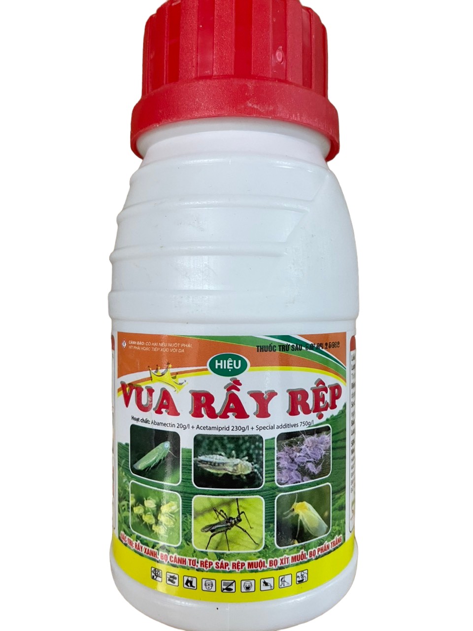 Thuốc trừ sâu hiệu Vua rầy rệp (240ml) : Trừ bọ trĩ, nhện đỏ, rầy xanh ...