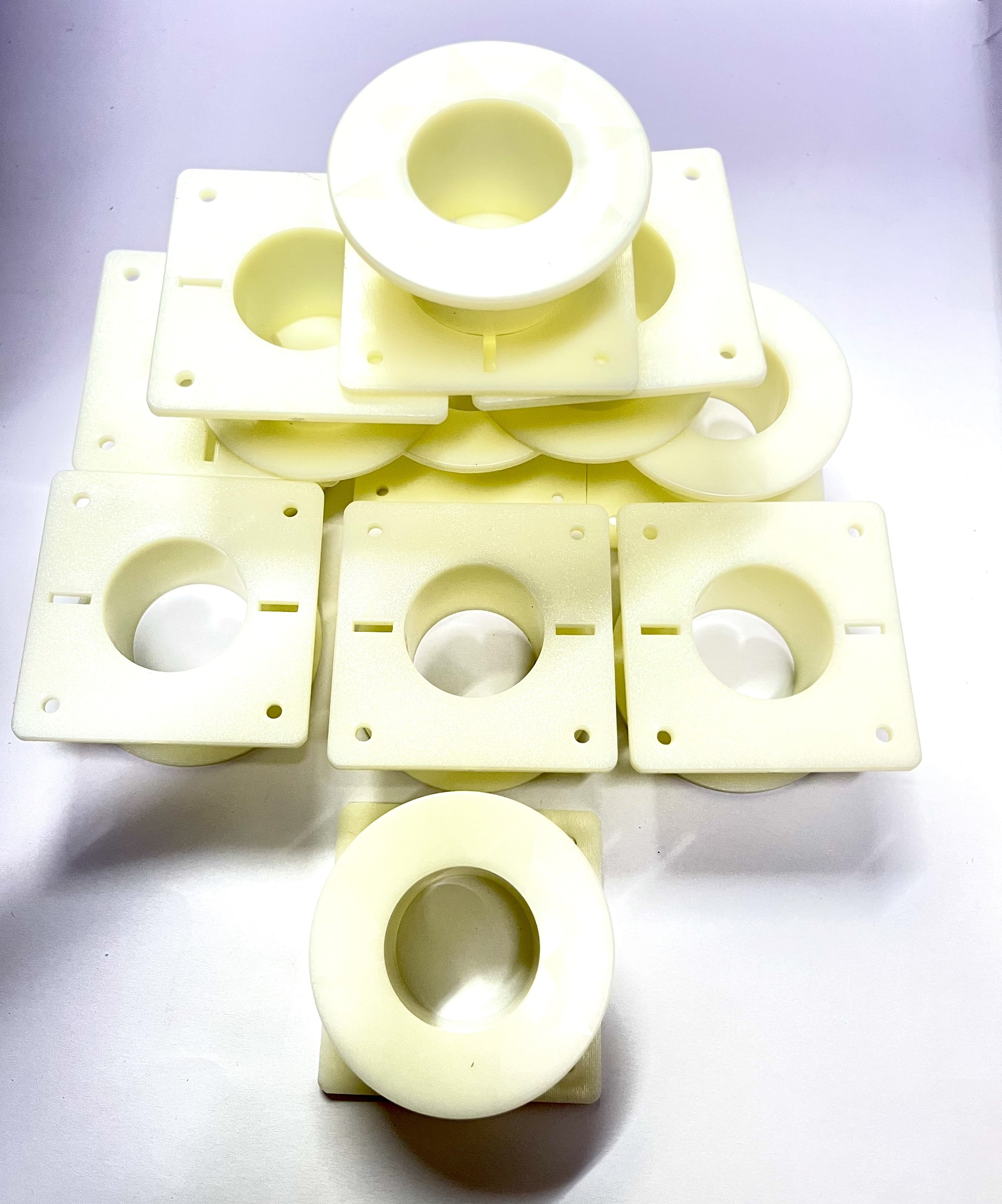 Combo 10 lõi nhựa ABS quấn cuộn cảm phân tần loa vuông tròn 55