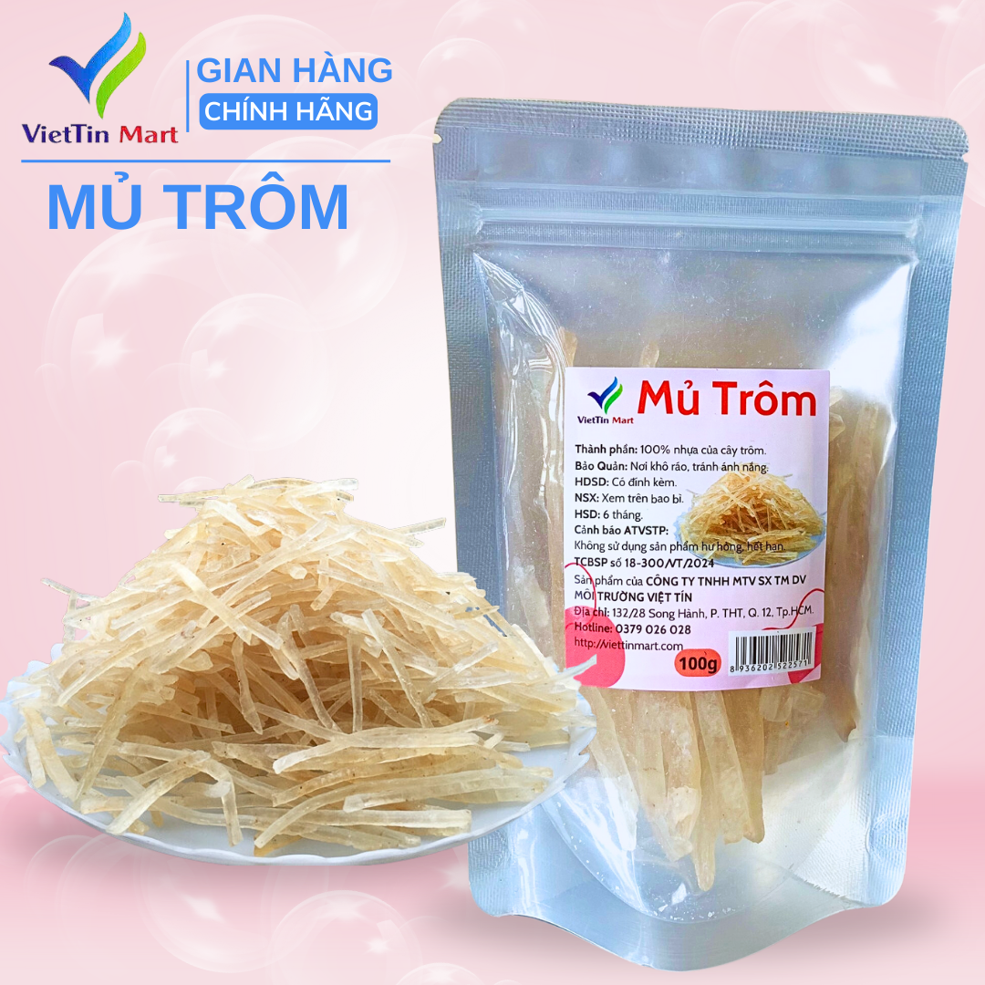 100g Mủ trôm thiên nhiên dạng thanh - Viettin Mart