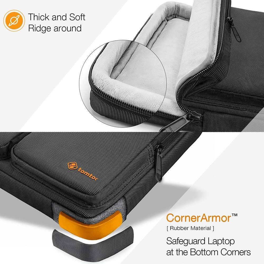 Túi Đeo Chống Sốc TOMTOC 360* Shoulder Bags Macbook - A42