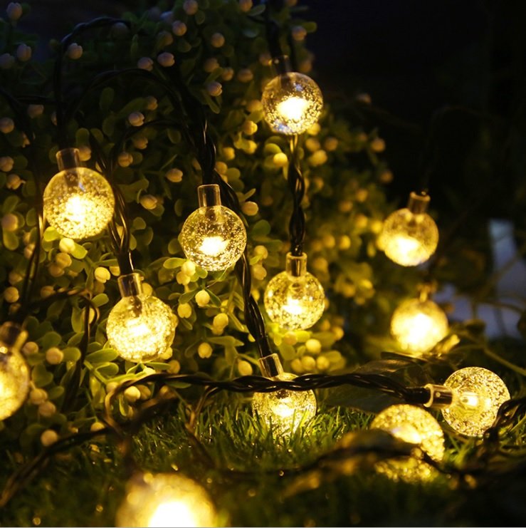 Đèn LED bóng bi bọt trang trí (dài 10M và 8M)
