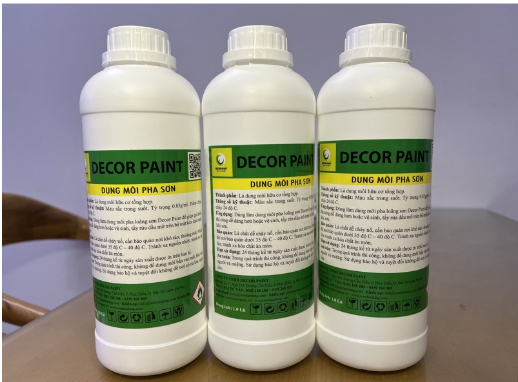 Dung môi pha sơn Decor Paint loại 1.0 lít