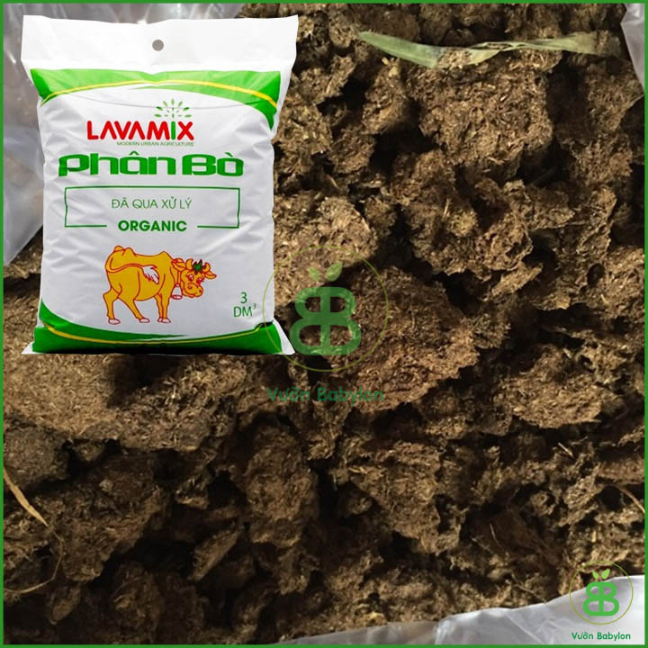 Phân Bò LAVAMIX Đã Qua Xử Lý 3DM3