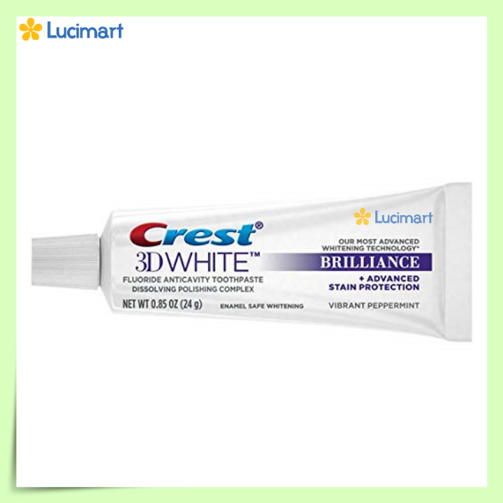 Crest 3D White Brilliance Toothpaste Brightens Teeth [American Product]