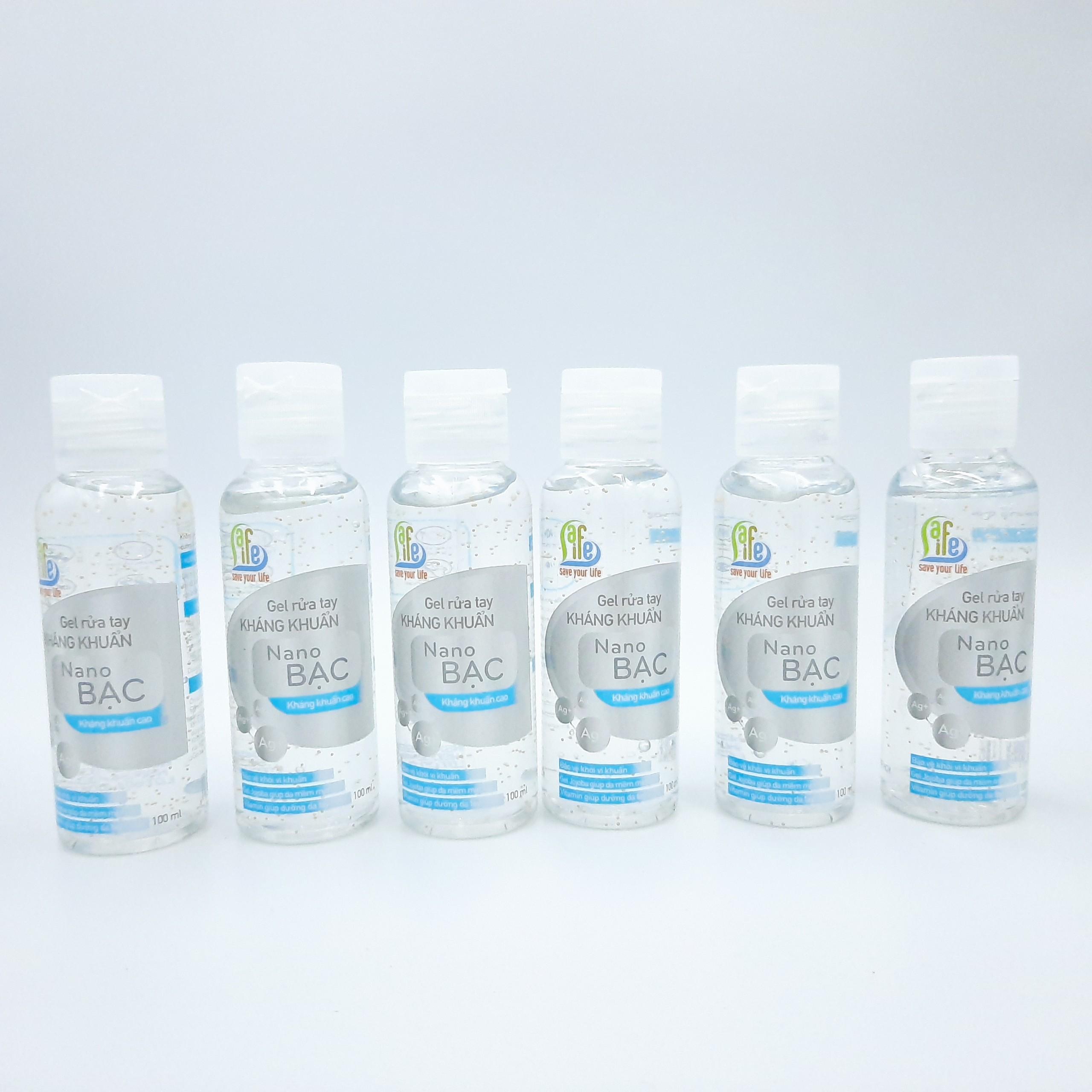 Gel Rửa Tay Nano Bạc Kháng Khuẩn