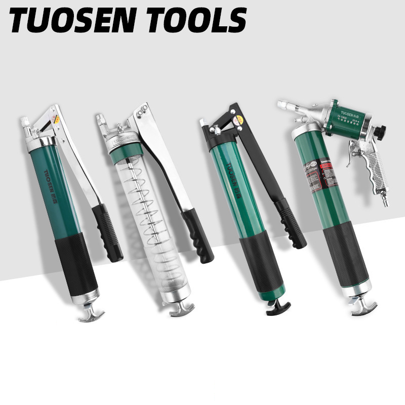 Thiết bị bơm mỡ bằng tay 600cc Tuosen - với 4 lựa chọn bình