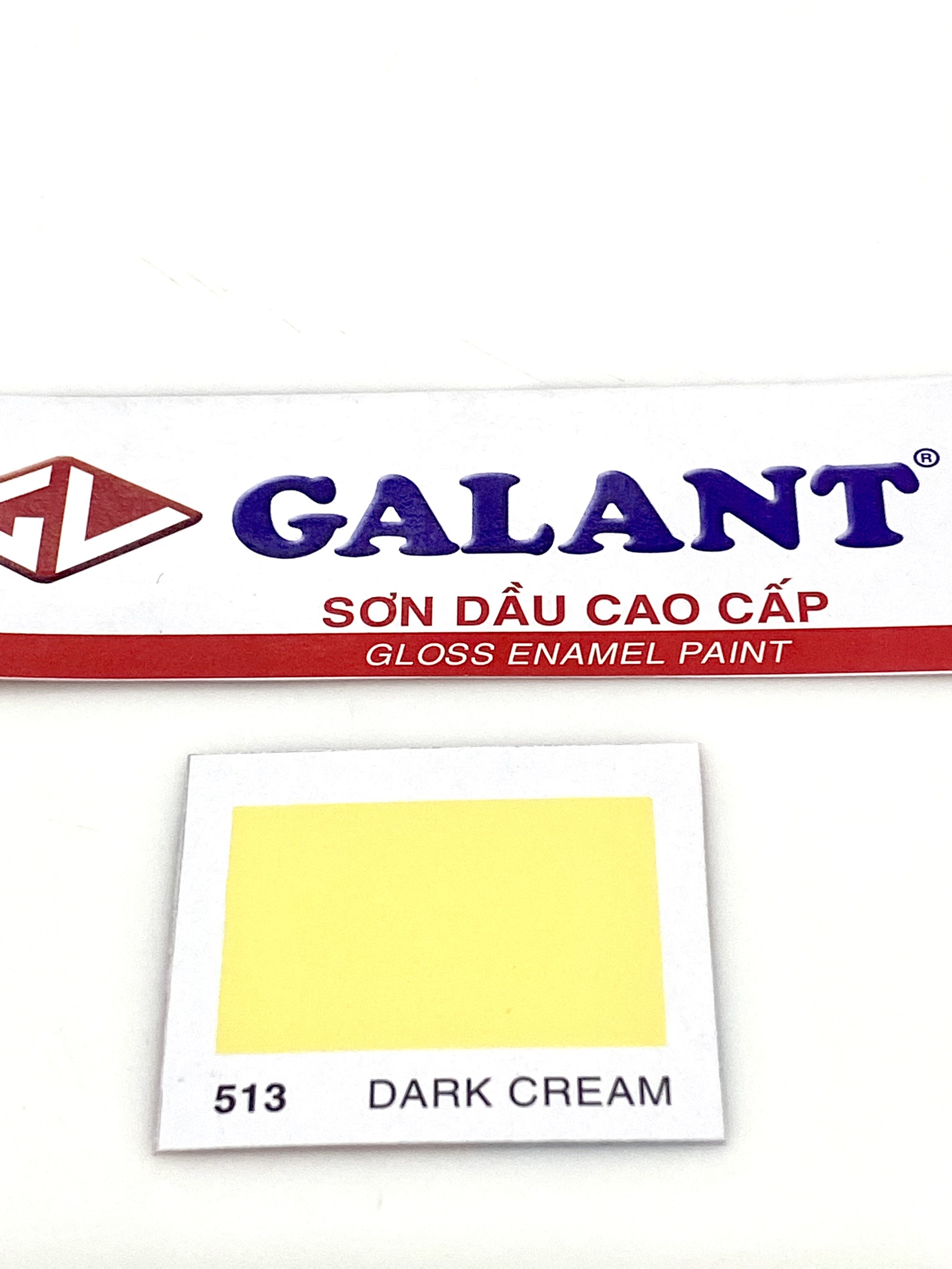 Sơn sắt thép, sơn dầu Galant màu Dark Cream 513 375ml