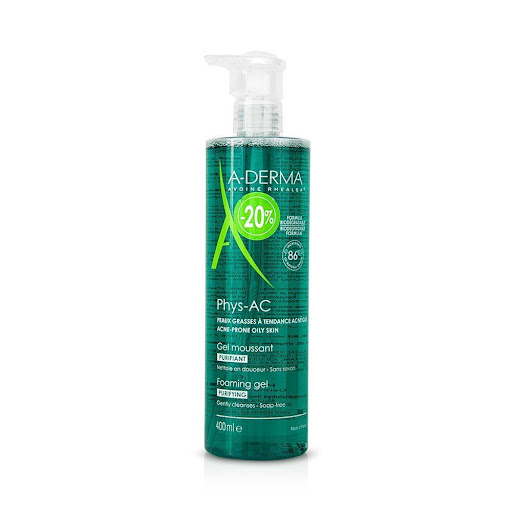 Sữa rửa mặt cho da mụn nhạy cảm A-Derma