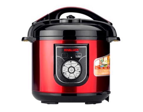 NỒI ÁP SUẤT KHALUCK.HOME KL-788 LÒNG MEN 6L (ĐỎ)