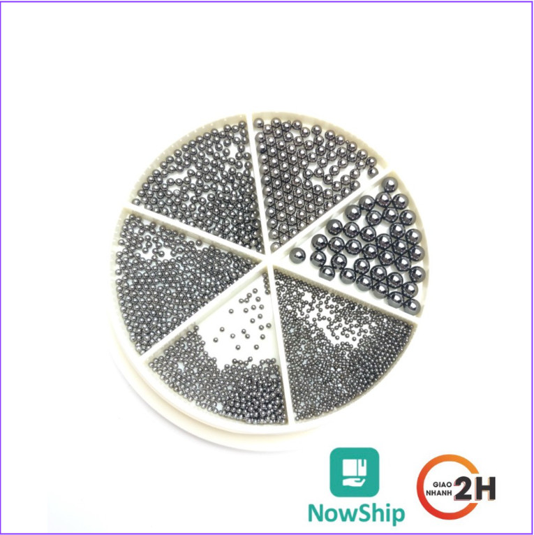 Set bi mix size - Phụ kiện trang trí móng