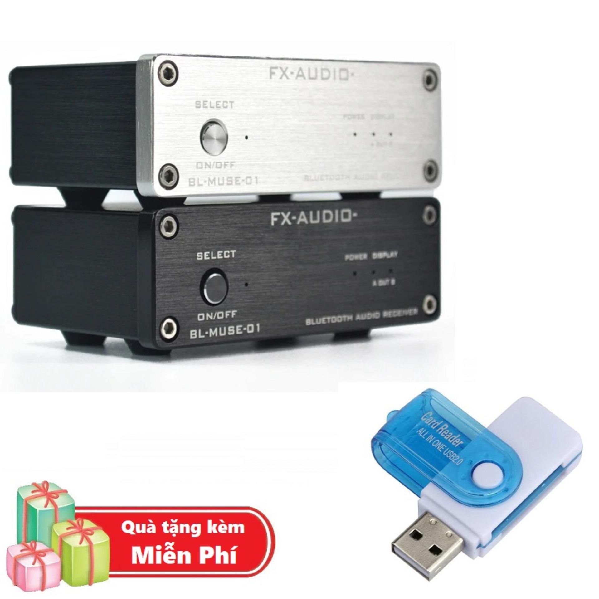 ( Quà tặng Đầu đọc thẻ nhớ đa năng ) FX-Audio BL-MUSE-01 HiFi Bluetooth - Ampli nghe nhạc Bluetooth cao cấp BL Muse 01