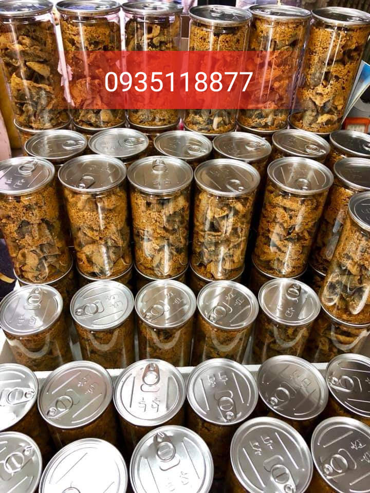 Da cá trứng muối hũ 250g