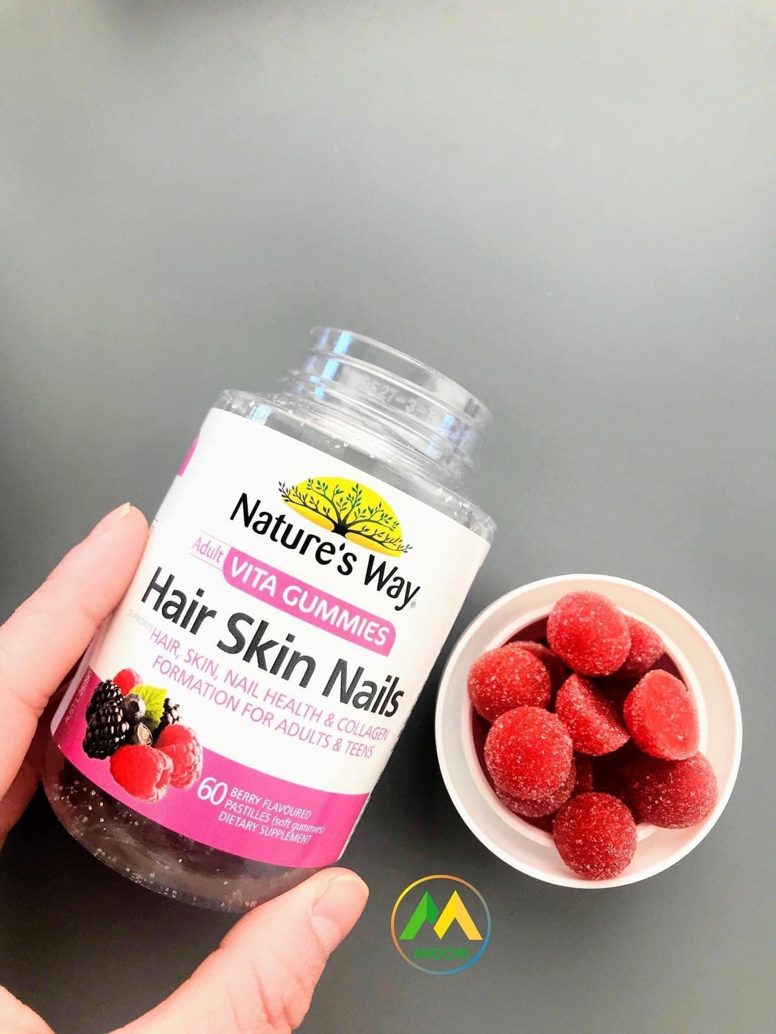 Hair Nail Skin Nature's Way lọ 60 viên