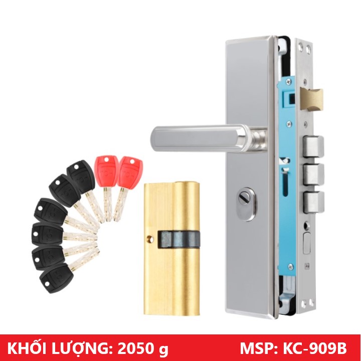 KHÓA CỬA TAY GẠT INOX CAO CẤP
