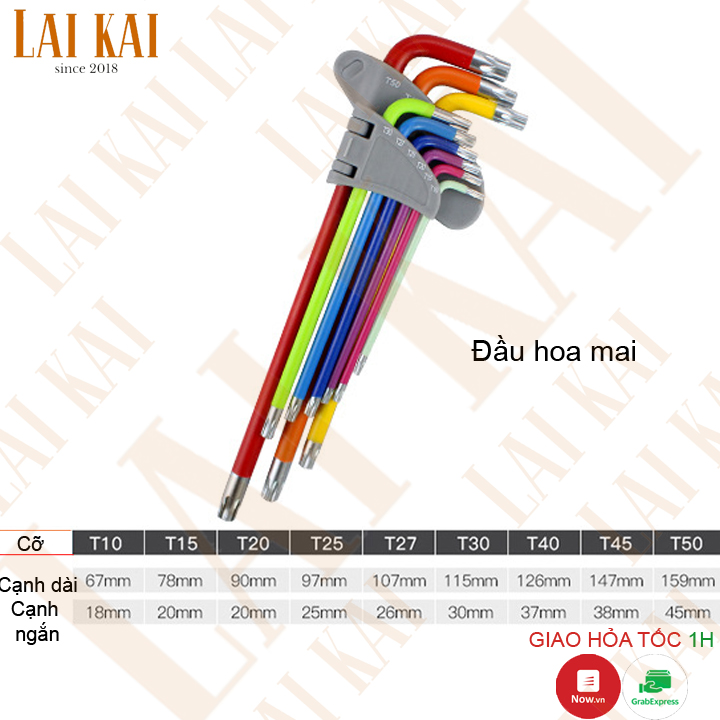 Bộ lục giác 9 cây